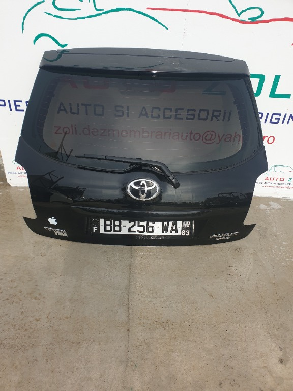 Haion cu geam TOYOTA AURIS HATCHBACK din 2008