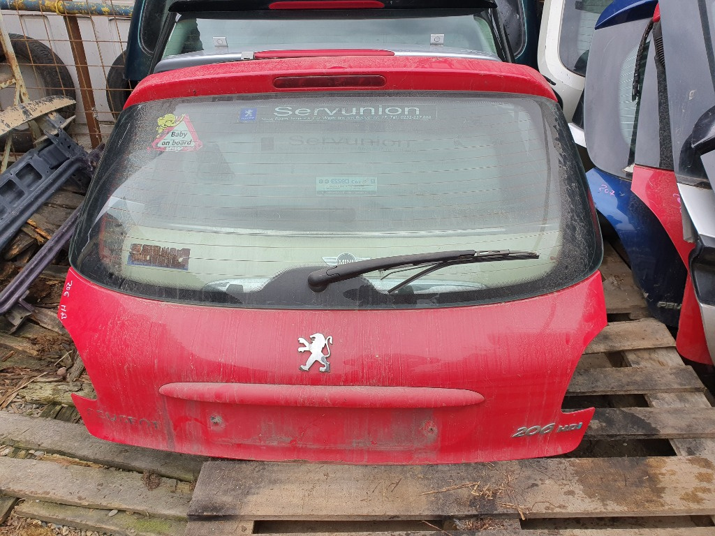 Haion cu luneta Peugeot 206 hatchback 1999 2000 20