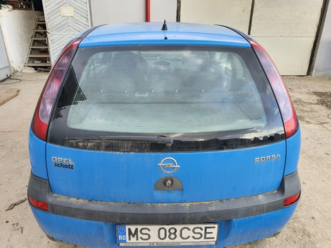 Haion haion portbagaj cu luneta geam Opel Corsa C 1.0 benzina 2001