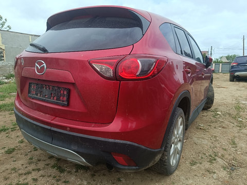 Haion portbagaj Mazda CX-5 haion complet cu luneta visiniu / rosu