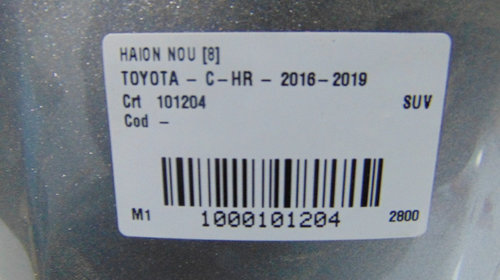 Haion Toyota Chr 2016-2019 .