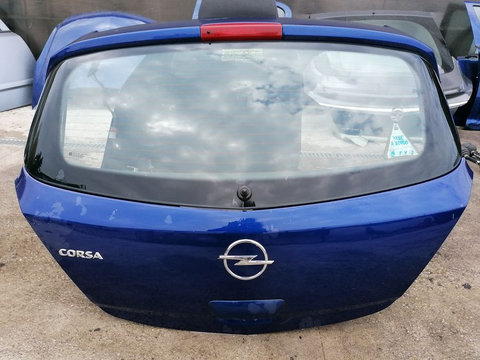 Haion ușa spate Opel Corsa D Z21B albastru 4-5 uși 2006-2014