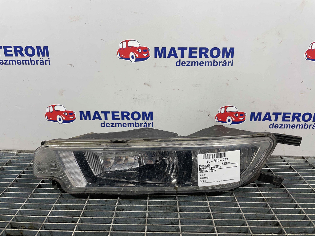 HALOGEN DREAPTA VW PASSAT PASSAT - - (2014 2019)