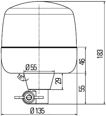 HELLA Girofar 2RL010979-011