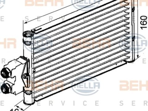 Hella radiator racire ulei cv automata mercedes e-class(w211)