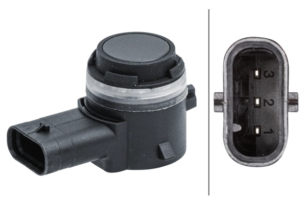HELLA Senzor, ajutor parcare 6PX358141-261 pentru masina MERCEDES-BENZ MARCO POLO Camper (W447) 2015 2016 2017 2018 2019 2020 2021 2022 2023 2024 2025