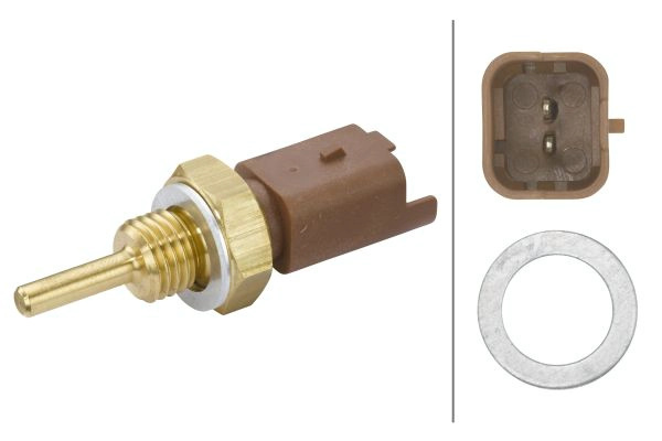 HELLA senzor,temperatura lichid de racire 6PT009309-241 pentru masina FIAT PANDA (169_) 2006 2007 2008 2009 2010 2011 2012 2013