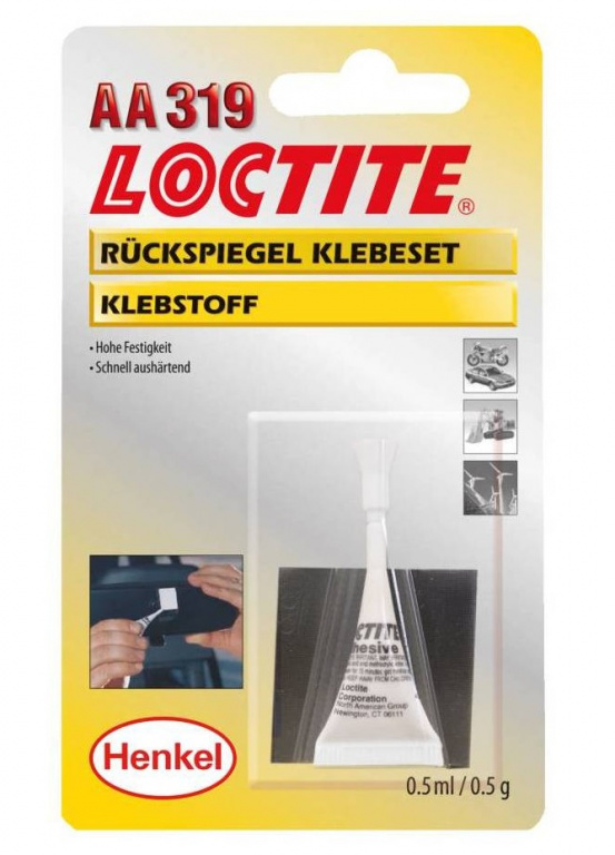 Henkel Loctite Adeziv Oglinda Retrovizoare AA319 0.5ML HE195908