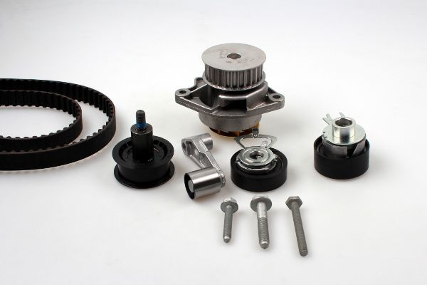 HEPU Set pompa apa + curea dintata PK05571 la VW GOLF IV Variant (1J5) AHW; AKQ; APE; AXP; BCA 1390cc 75cp 55kW 1999 2000 2001 2002 2003 2004 2005 2006