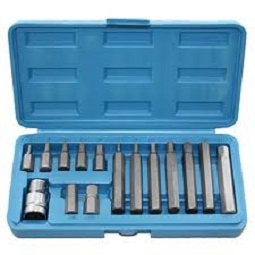 Hexagon Bit Set 15 buc