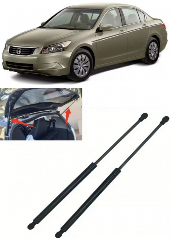 Honda Accord VIII Set 2 amortizoare pentru portbagaj / haion Krosno compatibil cu Honda Accord VIII Hatchback fabricat intre 2008-2015 KR31156*1