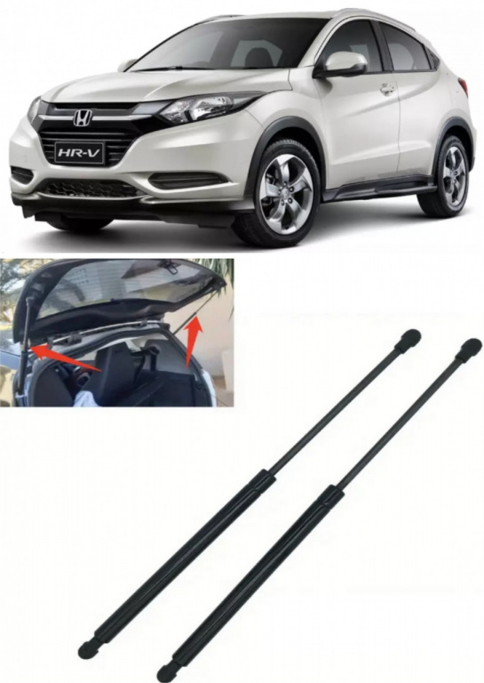 Honda HR-V Set 2 amortizoare pentru portbagaj / haion Krosno compatibil cu Honda HR-V SUV fabricat intre 2015 KR32457*1