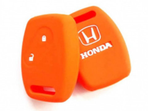Husa cheie silicon pentru Honda 2 but portocaliu