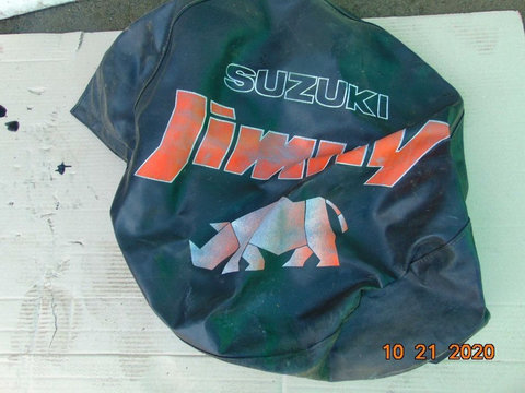 Husa roata rezerva Suzuki Jimny dezmembrez Samurai Vitara Jimny