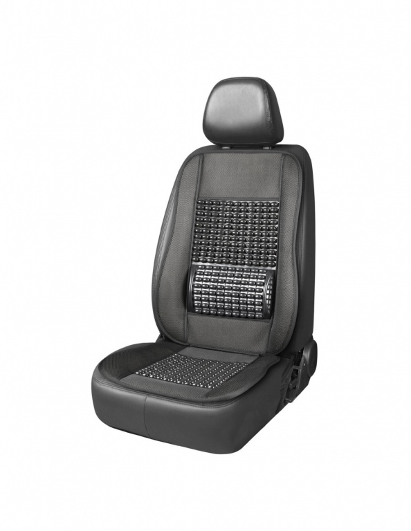 Husa scaun auto cu bile de masaj si suport lombar,