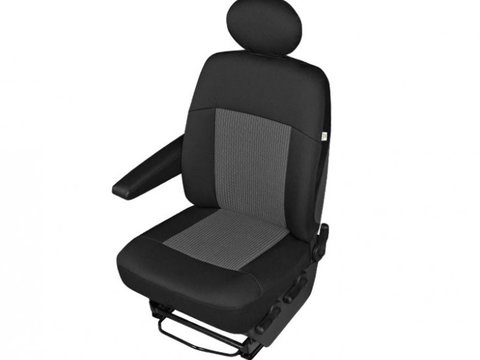 Husa scaun auto sofer Apollo DV1 L , pentru Citroen Jumpy, Fiat Scudo, Ford Transit, Mercedes Vito, Opel Vivaro, Movano, Peugeot Expert, Renault Trafic, Master, Vw Transporter T6