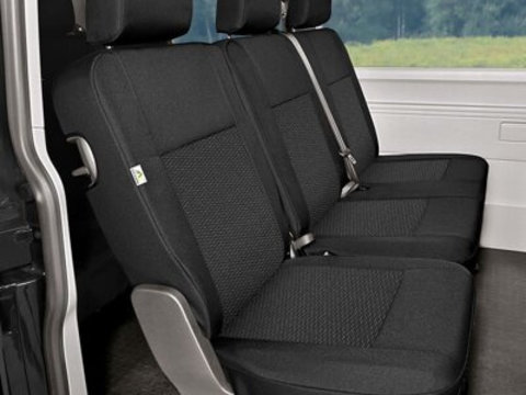 Husa scaune pentru VW Transporter T6 din 2015, 2 randuri 1+2