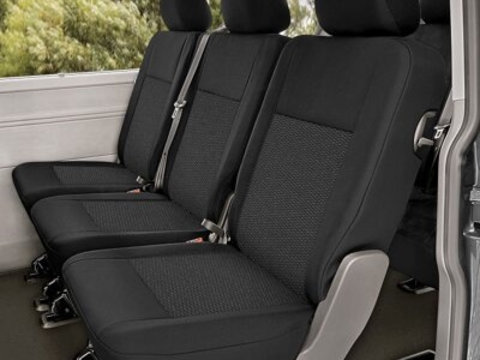 Husa scaune pentru VW Transporter T6 din 2015, 2 randuri 1+1+1