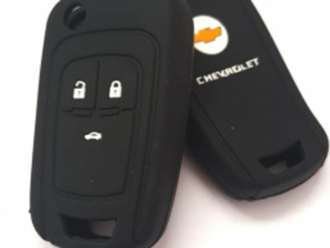 Husa silicon carcasa cheie compatibil Chevrolet 3 butoane