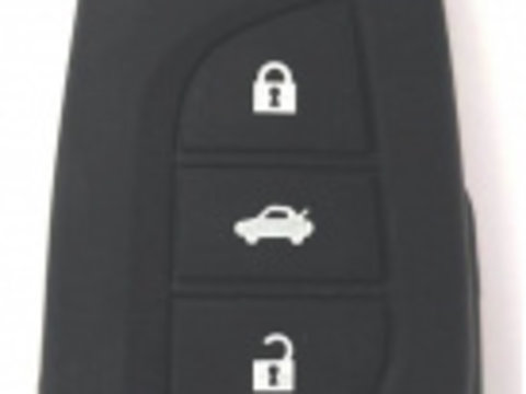 Husa silicon pentru carcasa cheie Toyota Rav 4 3 butoane