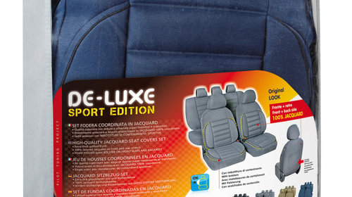 Huse scaun De-Luxe Sport Edition jacquar