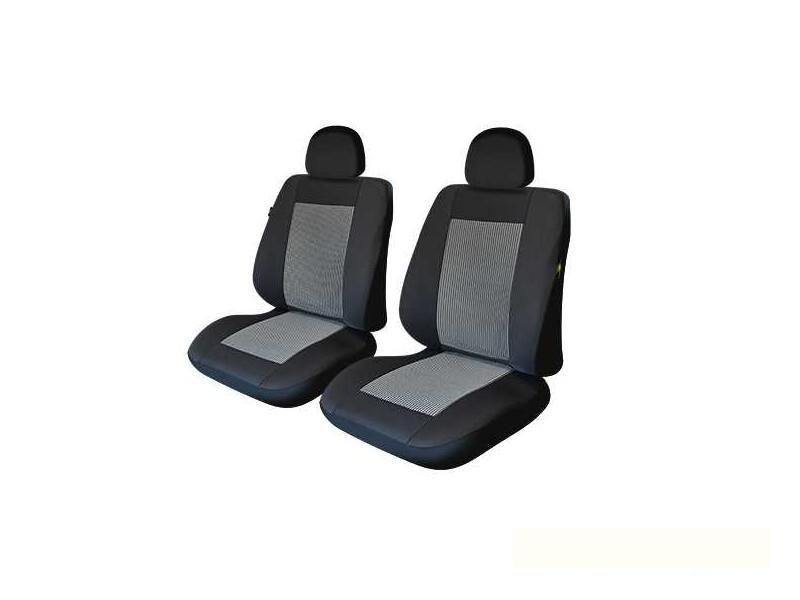 Huse scaun fata lux Negru m1- set 2 buc Universal, Audi A3 Sportback (2004-2008) [8PA], VW Passat B5(1996-2005)