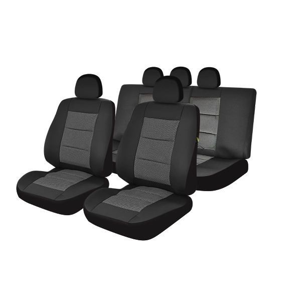 Huse scaune auto compatibile AUDI A4 B5 1994-2001 PREMIUM LUX (Negru UMB2)