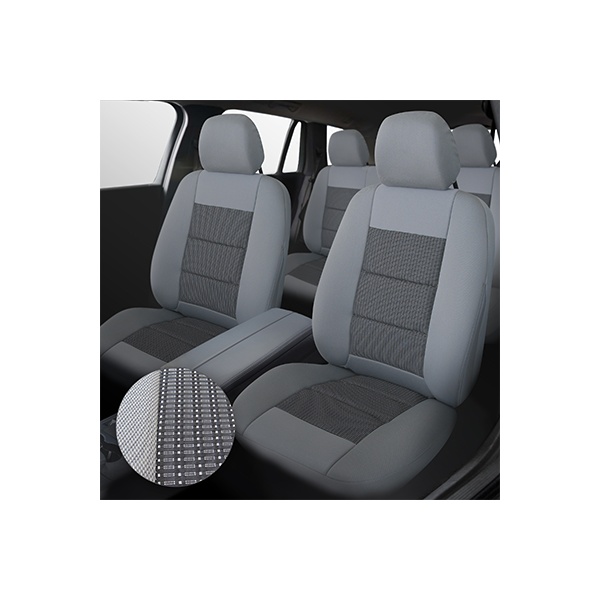 Huse scaune auto compatibile OPEL Corsa C 2000-2006 PREMIUM LUX (Gri UMB2)