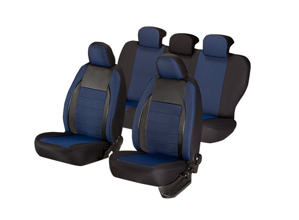 Huse scaune auto compatibile VW Passat B5 1997-2005 / Elegance Albastru (44498)