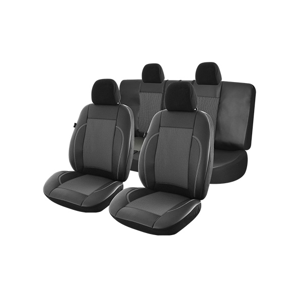 Huse scaune auto compatibile VW Polo (9N) 2002-2009 / Exclusive Leather Lux (78939)