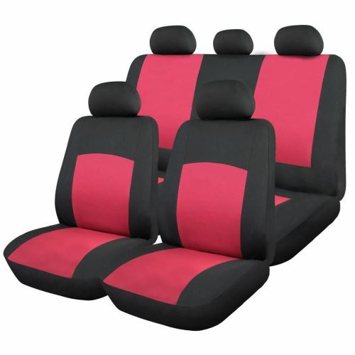 Huse Scaune Auto Hyundai H-1 Starex - RoGroup Oxford Rosu 9 Bucati