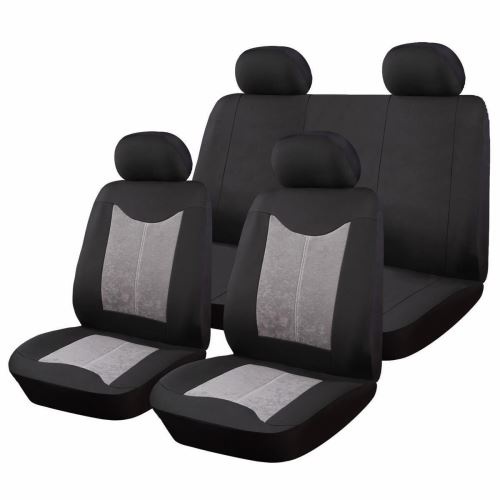 Huse Scaune Auto Hyundai Lantra - RoGroup Sueden-Polyester, pentru bancheta rabatabila, 9 Bucati