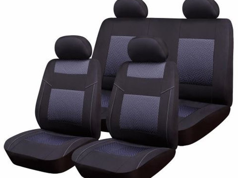 Huse Scaune Auto Hyundai Terracan - RoGroup Premium Line, pentru bancheta rabatabila, 9 bucati