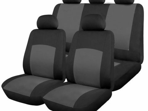 Huse Scaune Auto Jeep Renegade - RoGroup Oxford Gri 9 Bucati