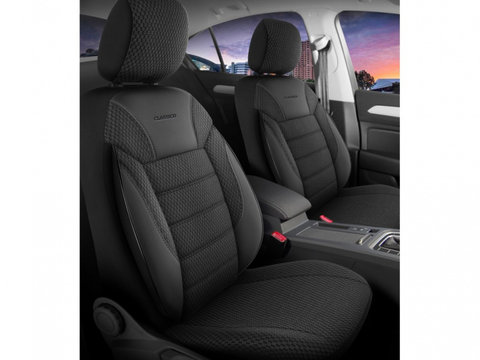 Huse scaune auto Mitsubishi Lancer Classico Negru