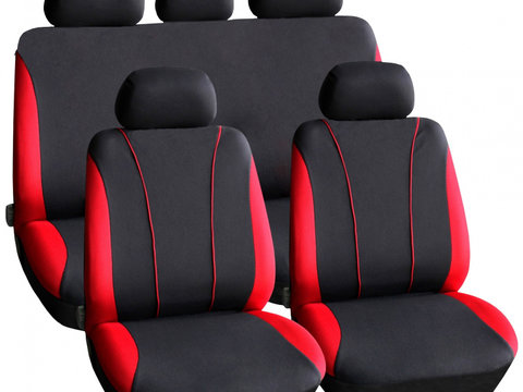 Huse universale pentru scaune auto - rosii - CARGUARD HSA002 CARGUARD
