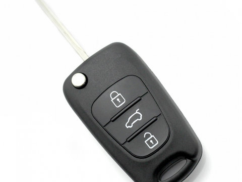 Hyundai - Carcasa cheie tip briceag 3 butoane lama pe stanga CC140 CARGUARD