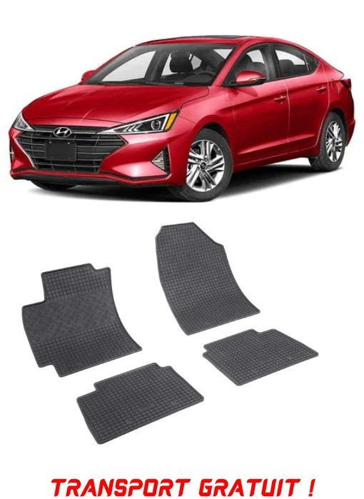 Hyundai Elantra V, Sedan, fabricat din 07.2011 - 02.2016, set covorase auto dedicate, din cauciuc 100% Premium - Transport Gratuit 901122-CS409-D1