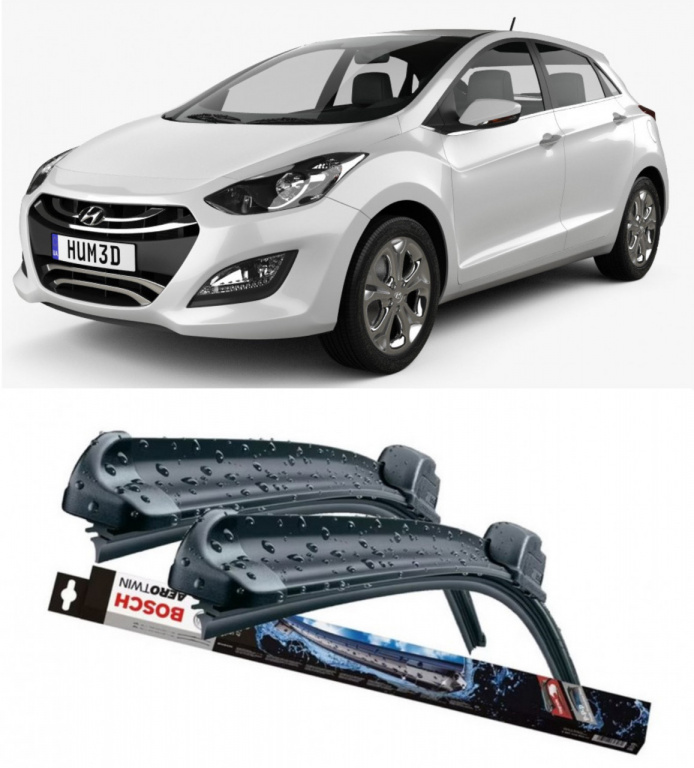 Hyundai I30 Set 2 stergator parbriz Bosch Bosch Ae