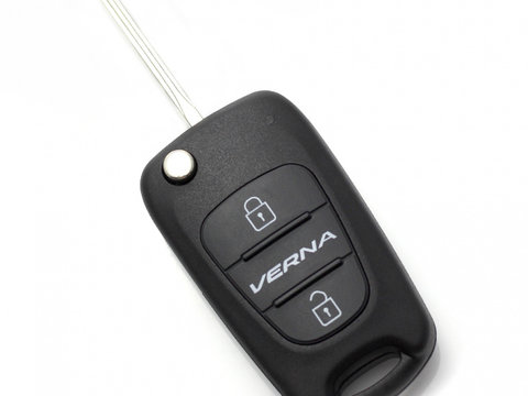 Hyundai Verna - Carcasa cheie tip briceag 2 butoane CC141 CARGUARD