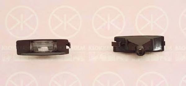 Iluminare numar de circulatie FORD FIESTA Mk IV (JA_, JB_), MAZDA SOHO III (JASM, JBSM), FORD KA (RB_) - KLOKKERHOLM 25050850