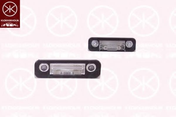 Iluminare numar de circulatie FORD MONDEO Mk II (BAP), FORD MONDEO Mk II combi (BNP), FORD MONDEO Mk II limuzina (BFP) - KLOKKERHOLM 25640850