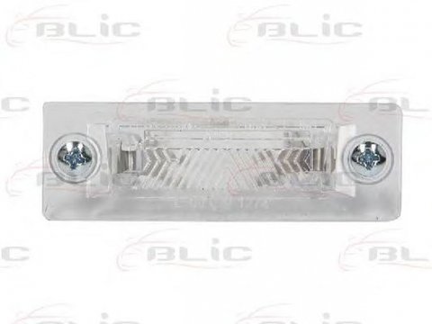 Iluminare numar inmatriculare VW JETTA III 1K2 BLIC 540205321900