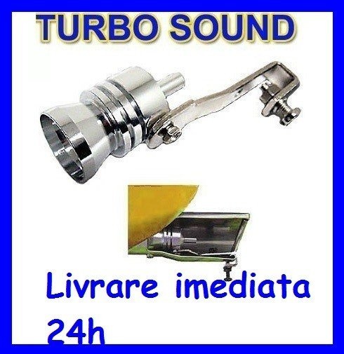 Imitator turbo - Fluier TOBA - L pentru motor intre 2000 - 2400 cc. AL-TCT-1941