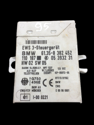 Imobilizator 8382452 BMW Seria 5 E39 [1995 - 2000]