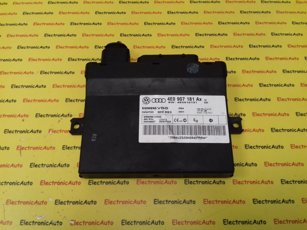 Imobilizator Audi A8, 4E0907181AX, 4E0910131