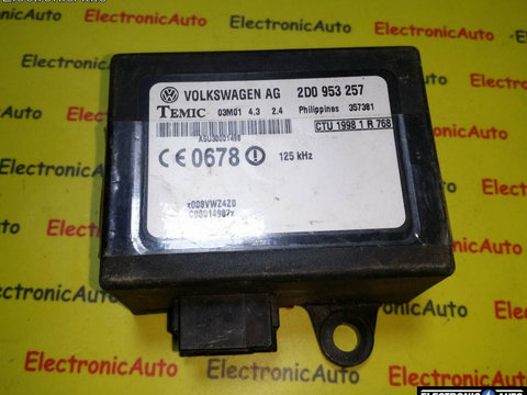 Imobilizator VW LT 2D0953257