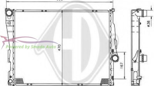 Incalzitor Apa BMW 3 E46 320 D 04.1998 .