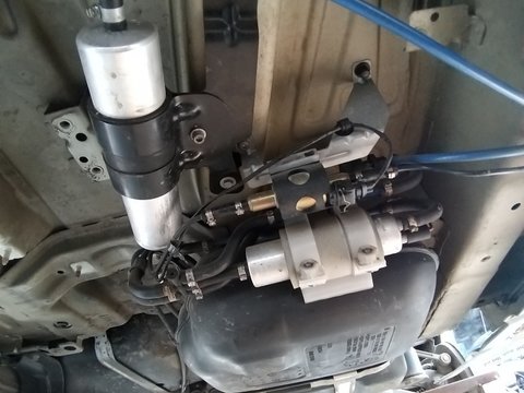 Incalzitor motorina de sub masina BMW E53 3.0 d