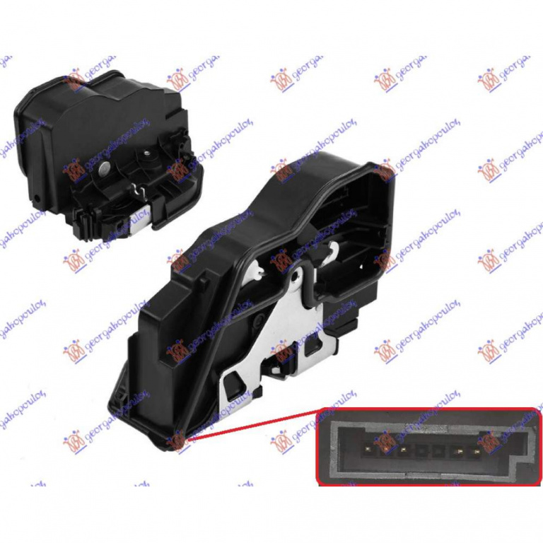 INCUIETOARE USA FATA electrica 5PIN pentru BMW SERIES 6 (E63/64) COUPE/CABRIO 2004 , 51217202146